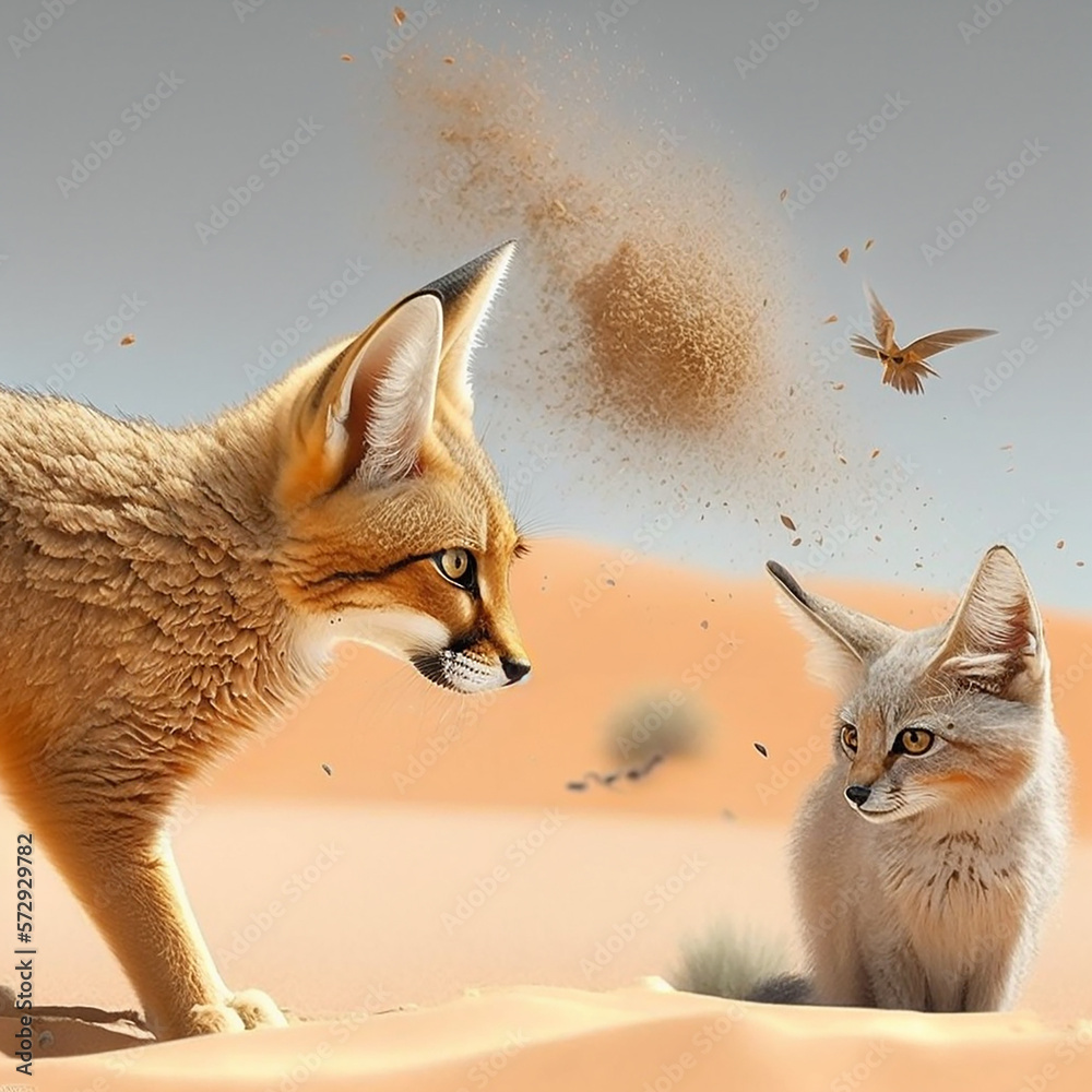 Fototapeta premium red fox vulpes