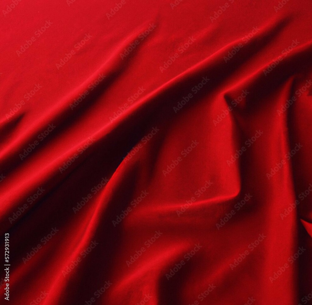 Red Silk Fabric Background Texture Red Silk Fabric Background Texture