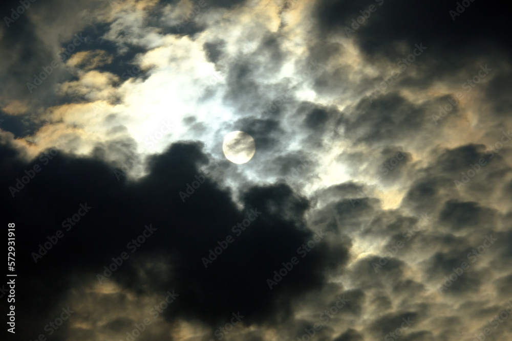 sun and clouds