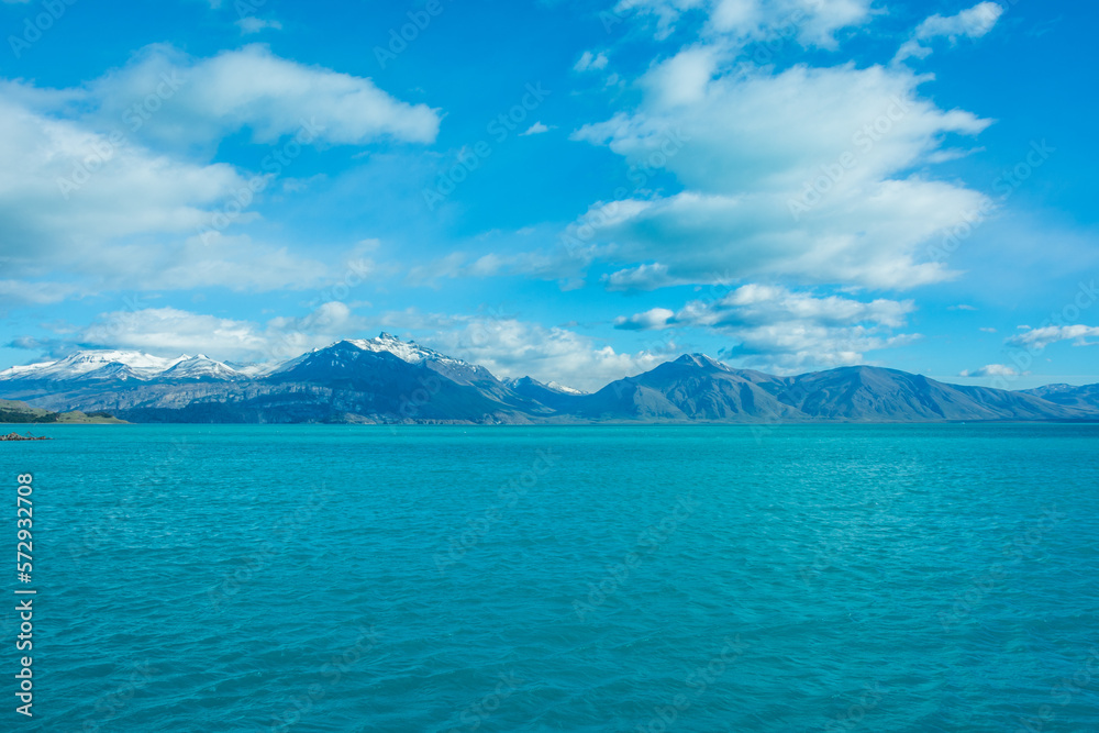 Panoramic view of the Argentino Lake - El Calafate, Argentina