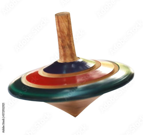 Decorative spinning top