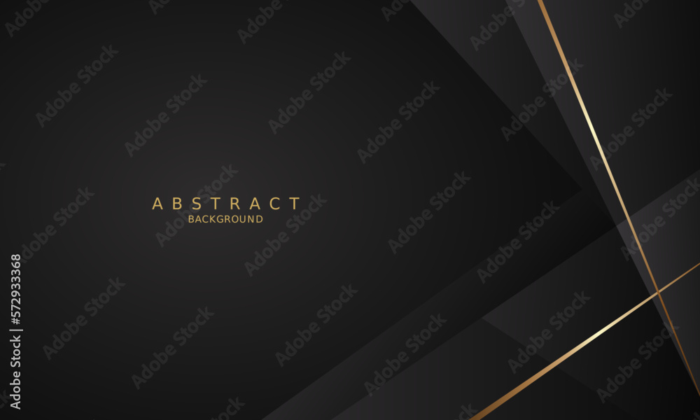 dark black luxury premium background and gold line. dark black luxury premium background and gold line.