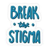 break the stigma sticker