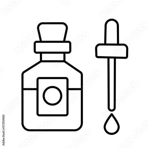 Chemical test Vector Icon

