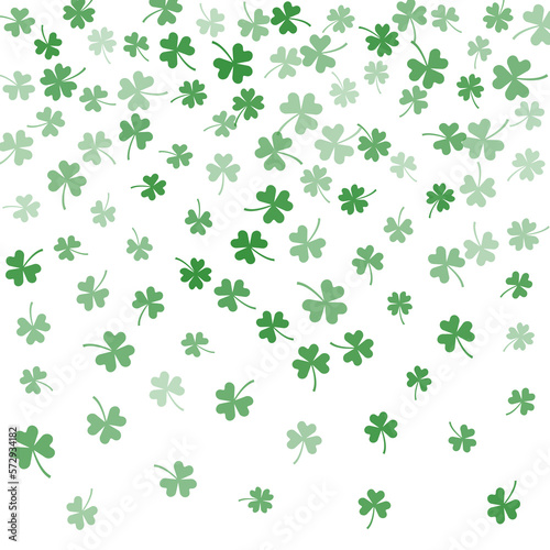 St. Patrick s day clover background