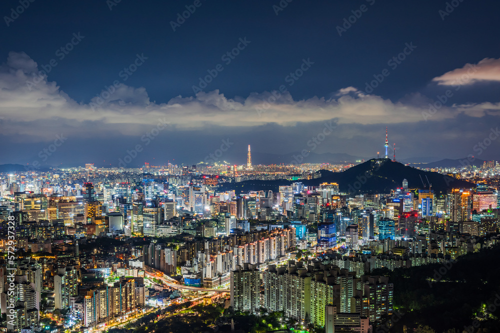 서울 야경
Night view of Seoul