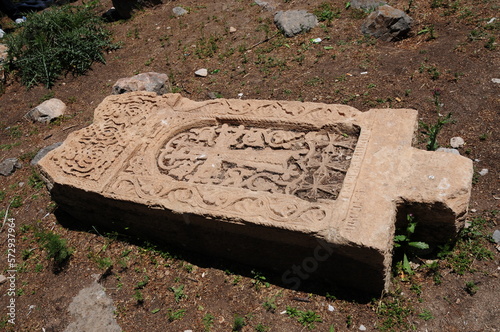 Located in Van, Turkey, Akdamar Church was built in the 10th century. photo