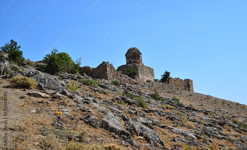 Located in Van, Turkey, the church of Saint Thomas was built in the 10th century. Located in Van, Turkey, the church of Saint Thomas was built in the 10th century.