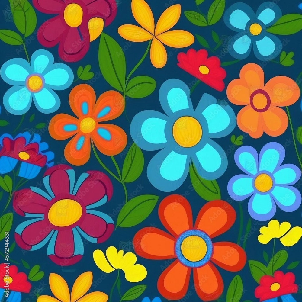 Pattern in small flower. Small colorful flowers. White background. Ditsy floral background. The elegant the template for fashion prints.