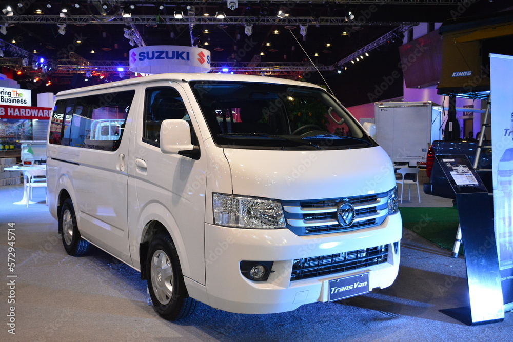 Foton transvan at Philippine International Motor Show in Pasay