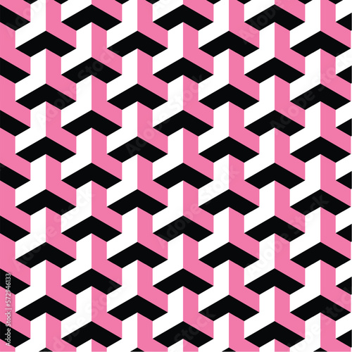 Seamless 3d Wall Design Wallpaper