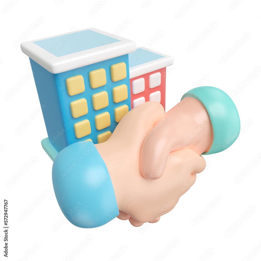 Acquisition 3D Illustration Icon Acquisition 3D Illustration Icon