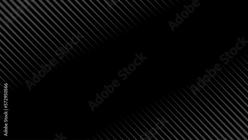  Abstract grey line on black vector background. Minimal design. Template, business flyer layout, wallpaper