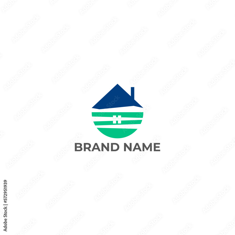 ILLUSTRATION HOME.MODERN HOUSE. RESENTIAL BUILDING SIMPLE LOGO ICON DESIGN VECTOR. GOOD FOR REAL ESTATE, PROPERTY INSDUSTRY