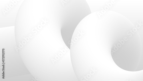 Abstract white and gray gradient background.geometric modern design with copy space, vector Illustration.