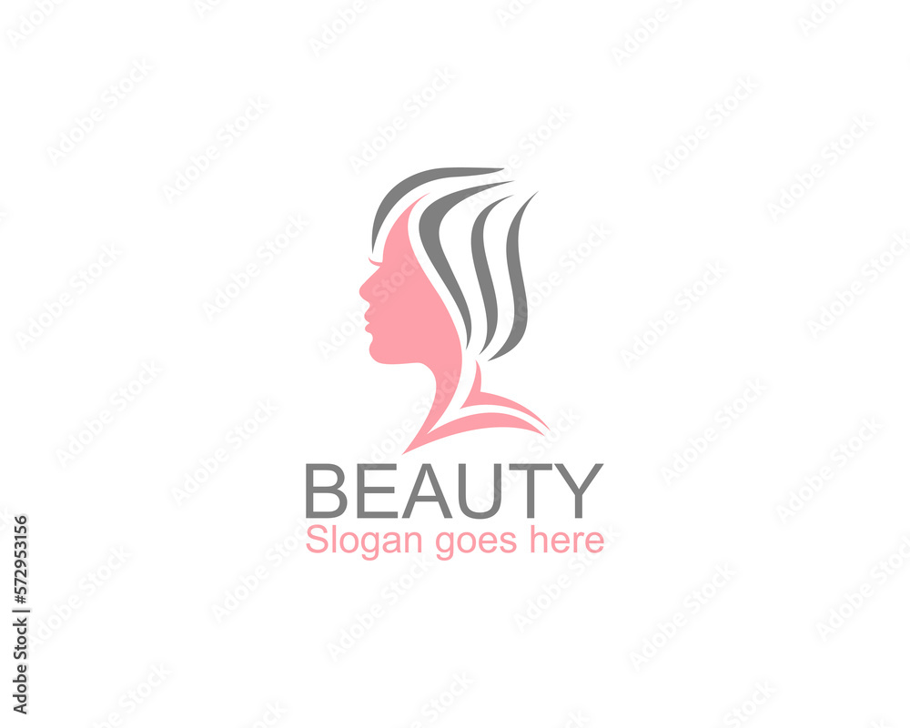 Hand drawn hair salon logo collection, Hand drawn hair salon logo collection,