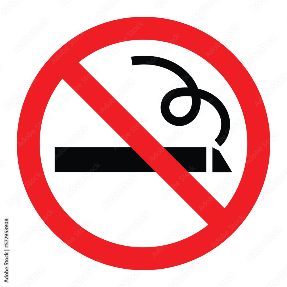 Vecteur Stock No Smoking Original Sign On White Background Stop vecteur-stock-no-smoking-original-sign-on-white-background-stop