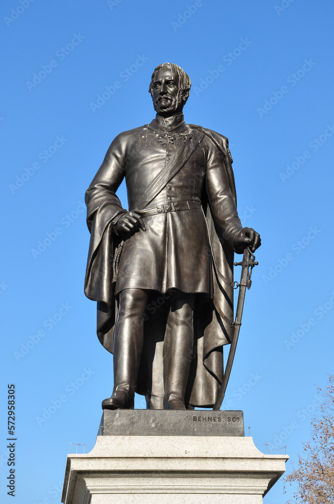 Statue Sir Henry Havelock in Trafalgar Square, London