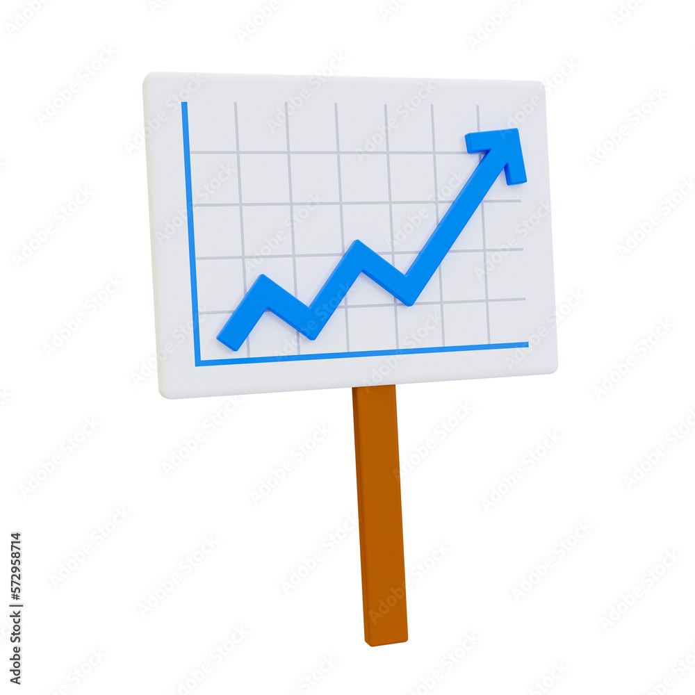 3d minimal The currency is skyrocketing. soaring finances. higher interest rates. Strengthening currency. A sign with an arrow rising. 3d illustration. 3d minimal The currency is skyrocketing. soaring finances. higher interest rates. Strengthening currency. A sign with an arrow rising. 3d illustration.