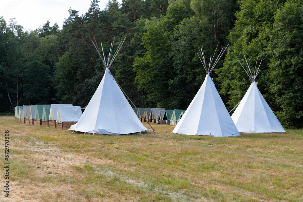 scout camp, Western Bohemia, Czech Republic