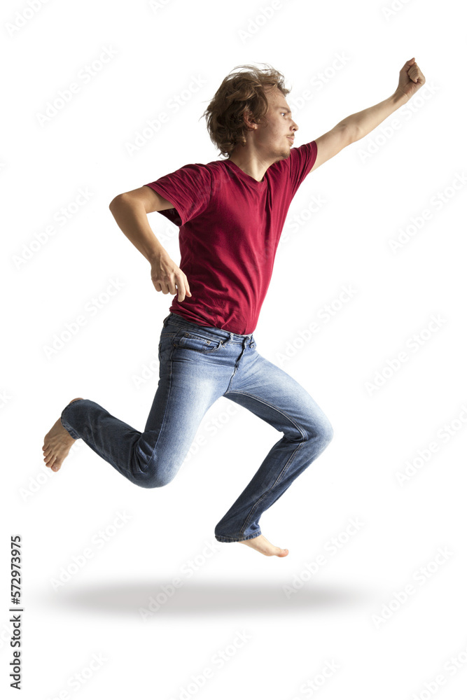 teenager boy jumping dance movement on on transporent background. Mock up. teenager boy jumping dance movement on on transporent background. Mock up.