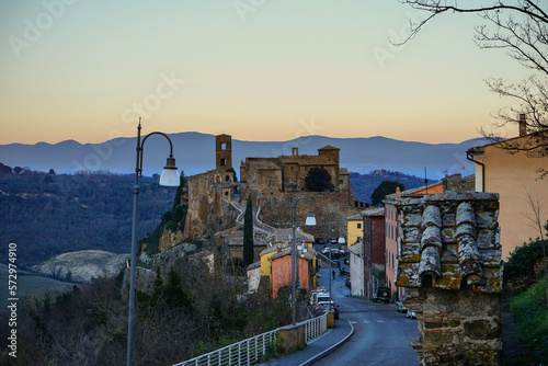 Celleno, the ghost village, Viterbo, Lazio, Italy photo