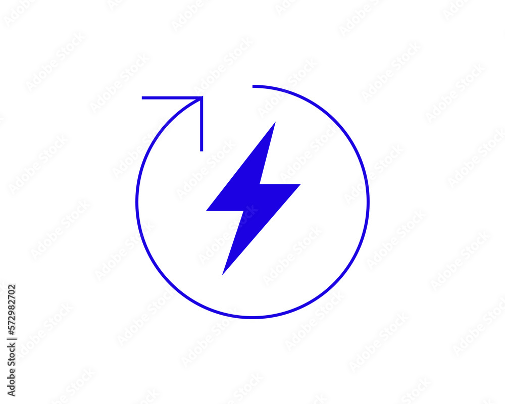 Isolated Concept of renewable energy in a flat style. Ecology thin line icon. Green Energy editable stroke icon. Vector illustration Isolated Concept of renewable energy in a flat style. Ecology thin line icon. Green Energy editable stroke icon. Vector illustration