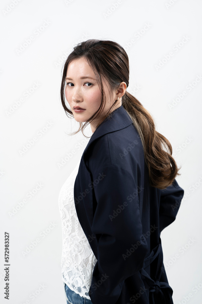 クールなビジネスウーマン