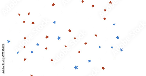 festive pattern with flying...
