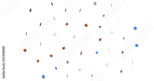 festive pattern with flying...