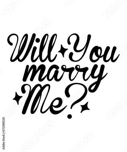 Will You Marry Me SVG Cut File