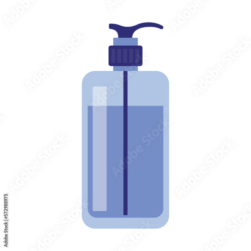 Hand sanitizer. Alcohol rub sanitizer kills bacteria stop viruses coronavirus. Hygiene product. Sanitizer bottle and wall mounted container. Covid-19 spread prevention flat illustration isolated 