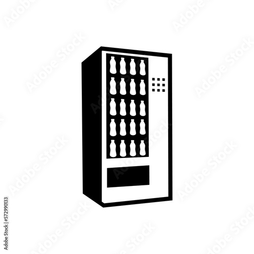 Vending machine drink bottle display logo design