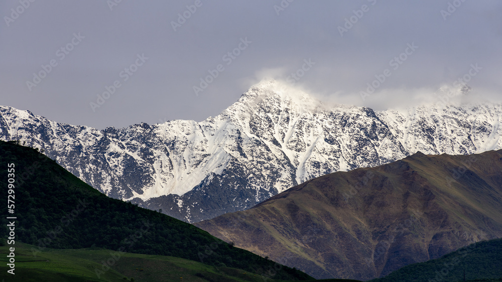 Obraz premium landscape in the mountains Ossetia