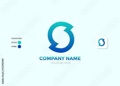 A Modern and Clean Grid-based Logo Design and creative logo design