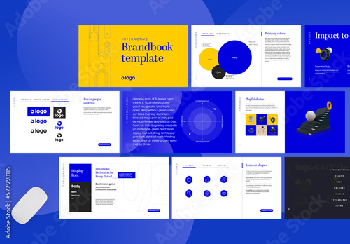 Interactive and Animated  Brand Book Publish Online  (ID: 572998115)