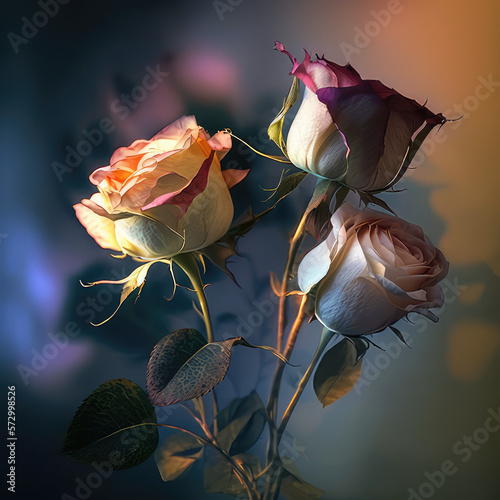 roses. Ia Generative.