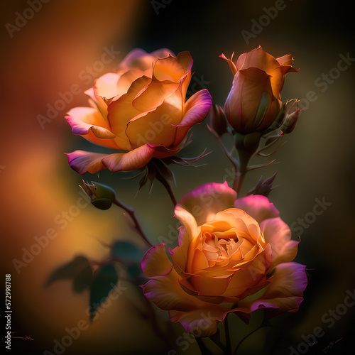 roses. Ia Generative.