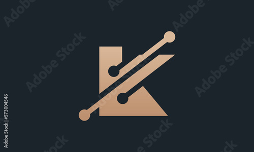 Letter K Logo Template