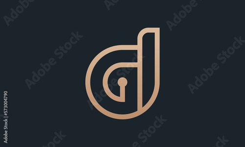Letter D Logo Template