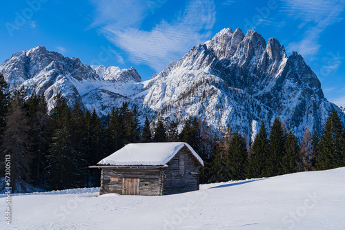 Ausblick auf den Spitzkofel in den Lienzer Dolomiten  © SissySophie