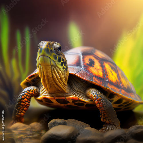 turtle. Ia Generative