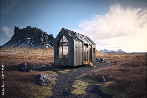 Experience Freedom in the Mountains with an Off-Grid Tiny House