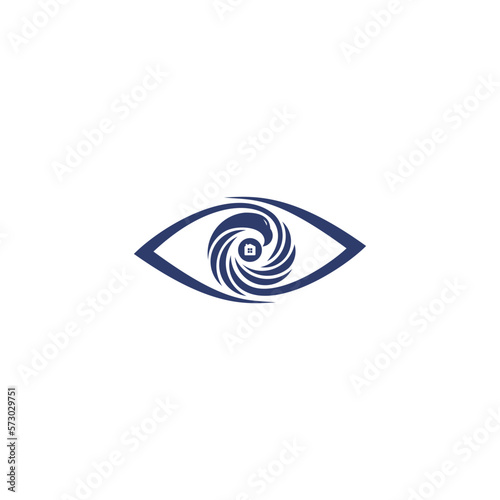 Eagle Eyes Bird Hawk Logo Design Inspiration 