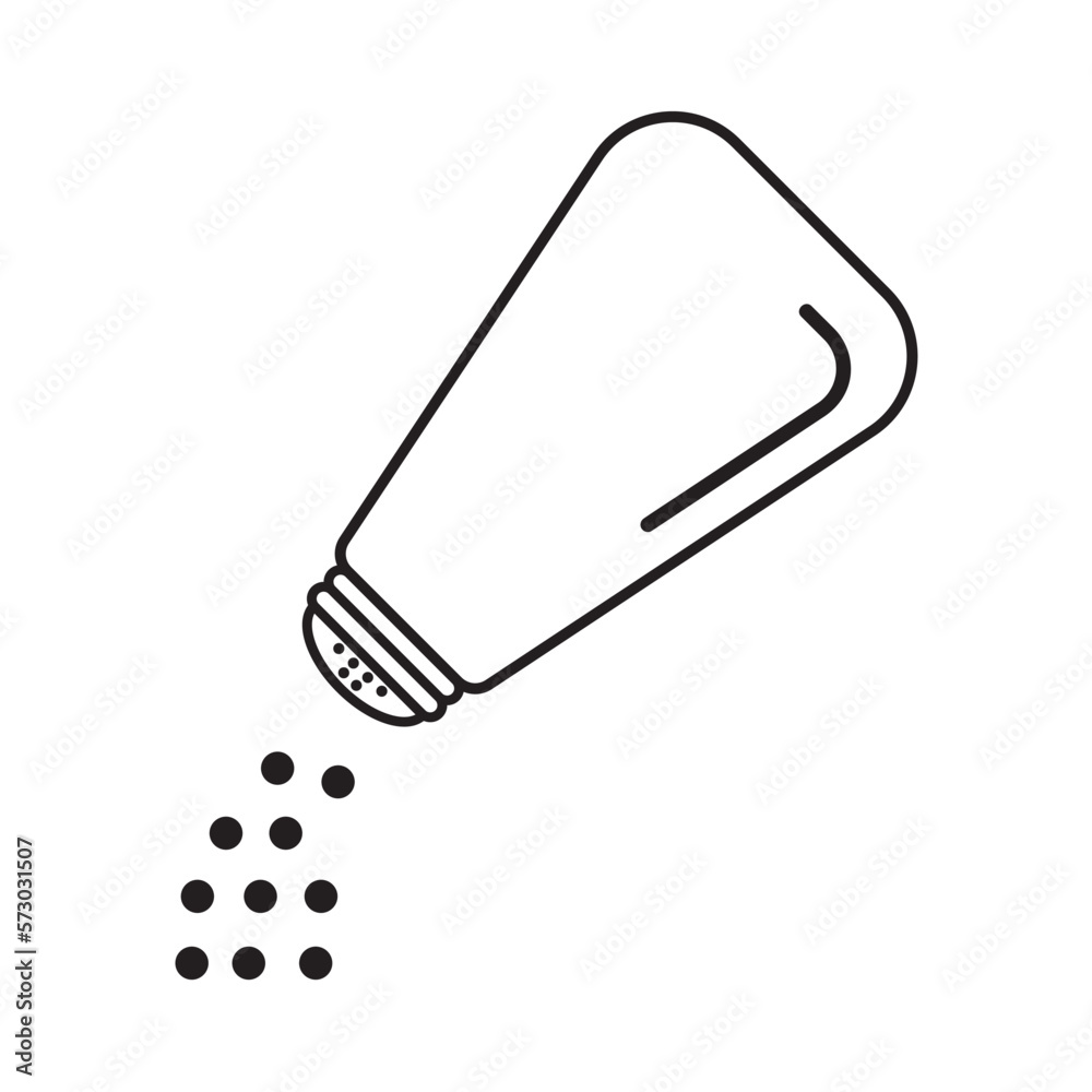 salt icon logo vector design template salt icon logo vector design template