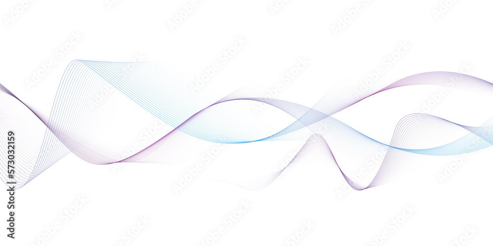 Modern abstract glowing wave background. Dynamic flowing wave lines design element. Futuristic technology and sound wave pattern.