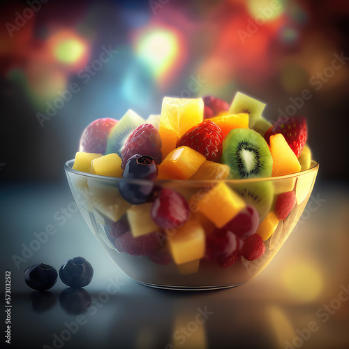 fruit salad. Ia Generative
