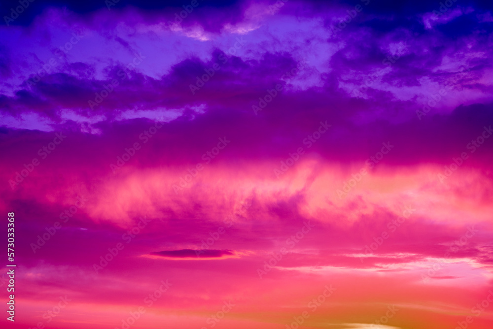 Surreal background of violet, purple, pink, yellow clouds in the sky, background, texture, close up.
Surreal background of violet, purple, pink, yellow clouds in the sky, background, texture, close up.