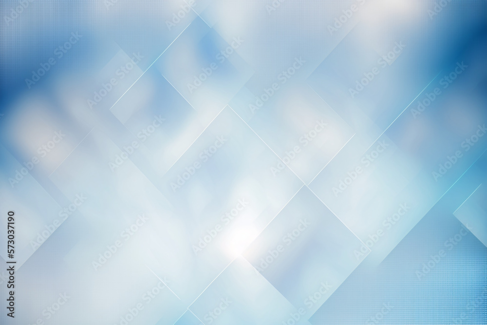 Fototapeta premium Abstract blue background. Generative AI.