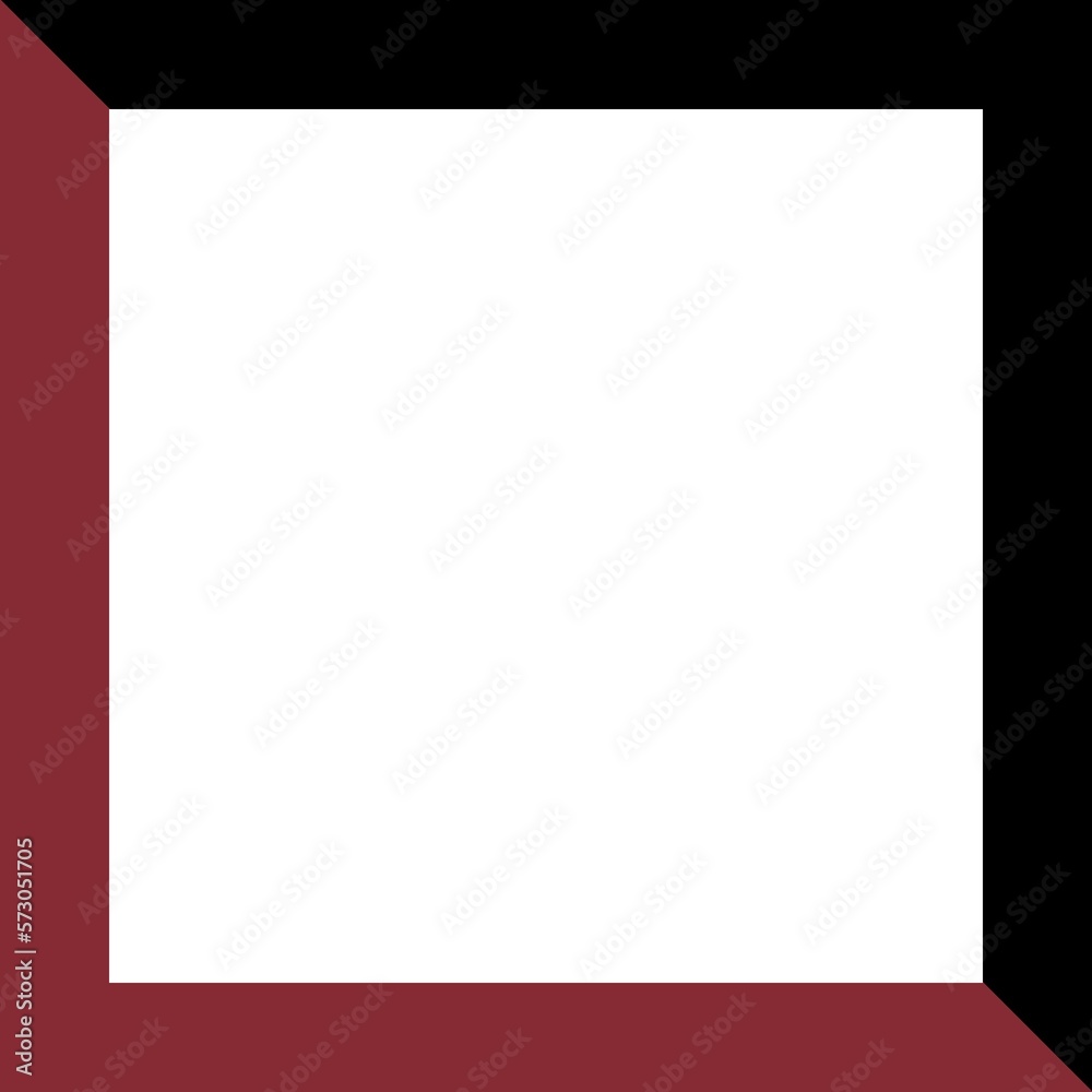 Simple and floral frame and square border Simple and floral frame and square border
